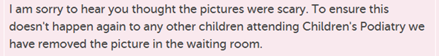 Change made as a result of feedback in Perth &amp; Kinross Health &amp; Social Care Partnerhsip.