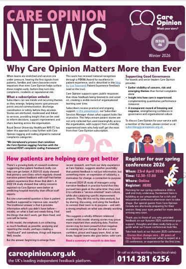 Winter newsletter 2026